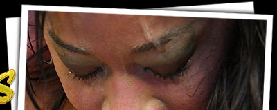 Hoodrat Deepthroating A Cock